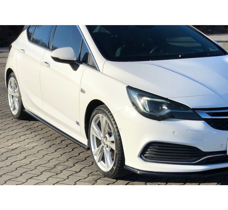 Maxton Design SIDE SKIRTS DIFFUSERS OPEL ASTRA K OPC-LINE