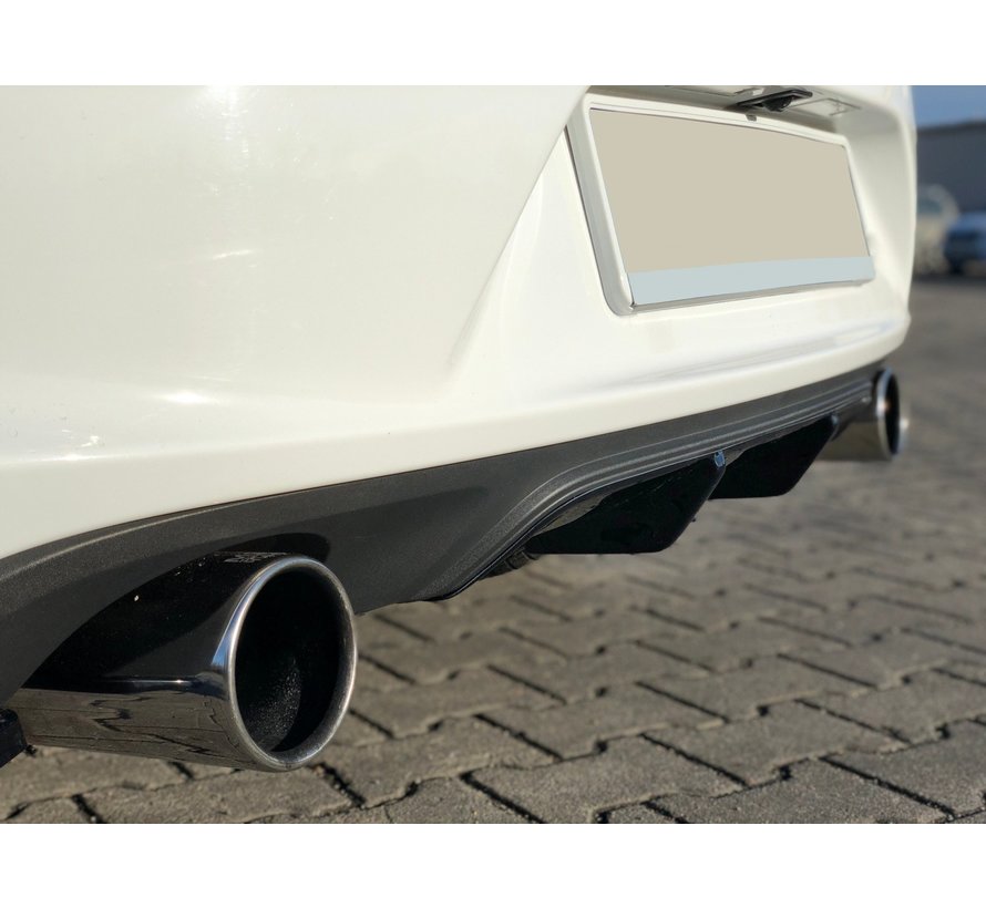 Maxton Design REAR DIFFUSER  FORD OPEL ASTRA K OPC-LINE