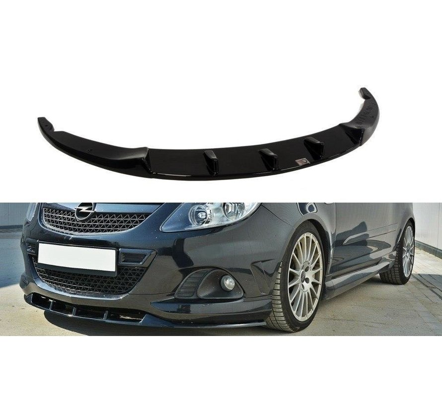 Maxton Design Maxton Design FRONT SPLITTER OPEL CORSA D NURBURG (FOR OPC /  VXR BUMPER) - Online Styling Parts