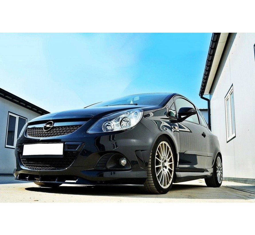 Maxton Design FRONT SPLITTER OPEL CORSA D NURBURG (FOR OPC / VXR BUMPER)