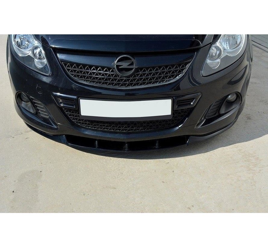 Maxton Design FRONT SPLITTER OPEL CORSA D NURBURG (FOR OPC / VXR BUMPER)