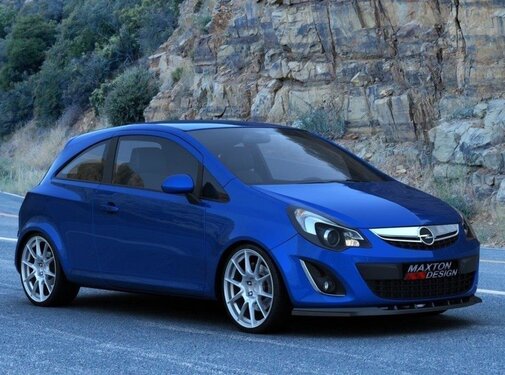 Maxton Design Maxton Design FRONT SPLITTER OPEL CORSA D (FACELIFT)