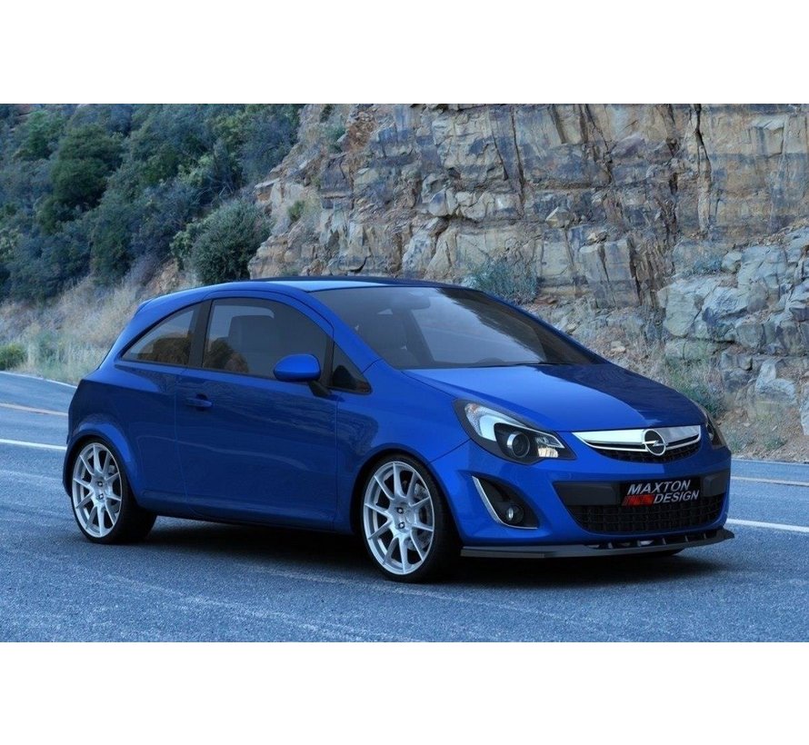 Maxton Design FRONT SPLITTER OPEL CORSA D (FACELIFT)