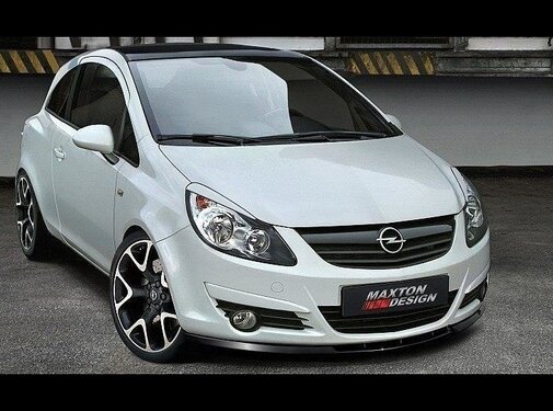 Maxton Design Maxton Design FRONT SPLITTER OPEL CORSA D (PREFACE)