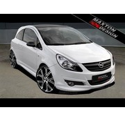 Maxton Design Maxton Design FRONT BUMPER SPOILER OPEL CORSA D (PREFACE)