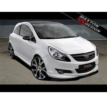 Maxton Design Maxton Design FRONT BUMPER SPOILER OPEL CORSA D (PREFACE)