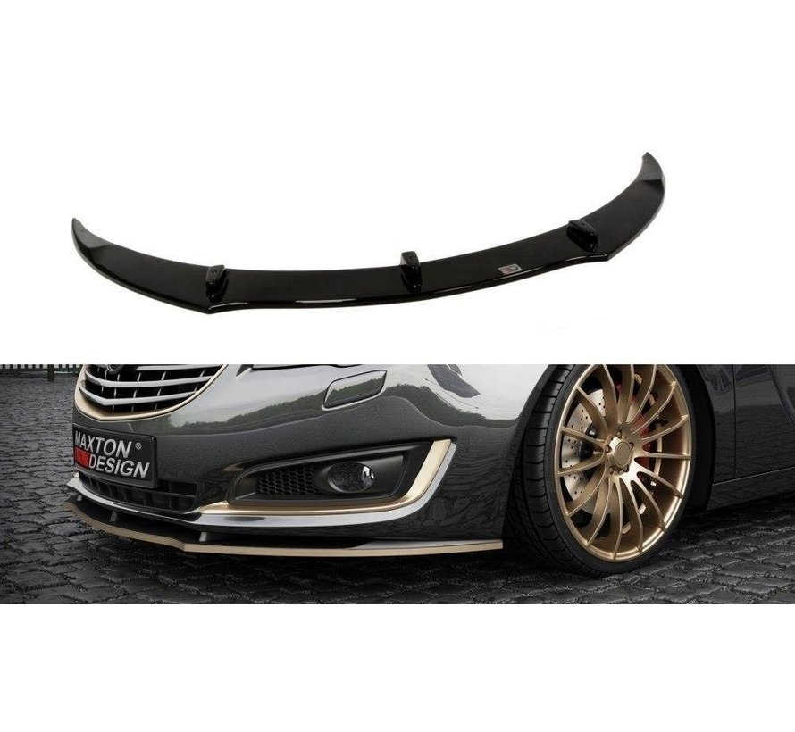 Maxton Design FRONT SPLITTER OPEL INSIGNIA MK1 FACELIFT MODEL