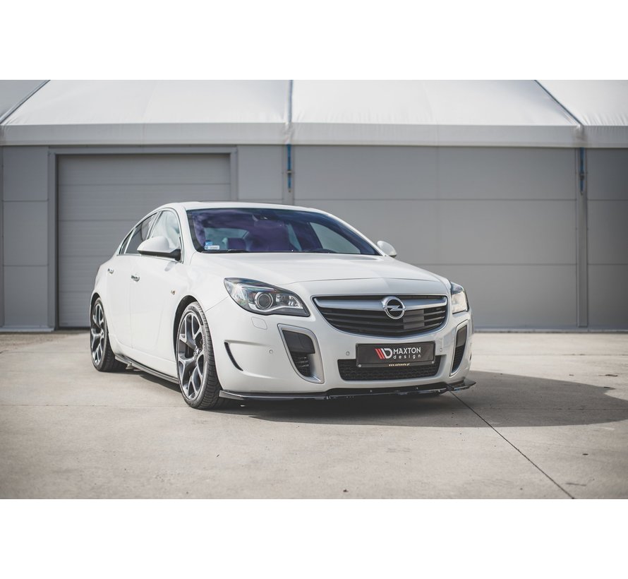 Maxton Design FRONT SPLITTER V.1 Opel Insignia Mk. 1 OPC Facelift