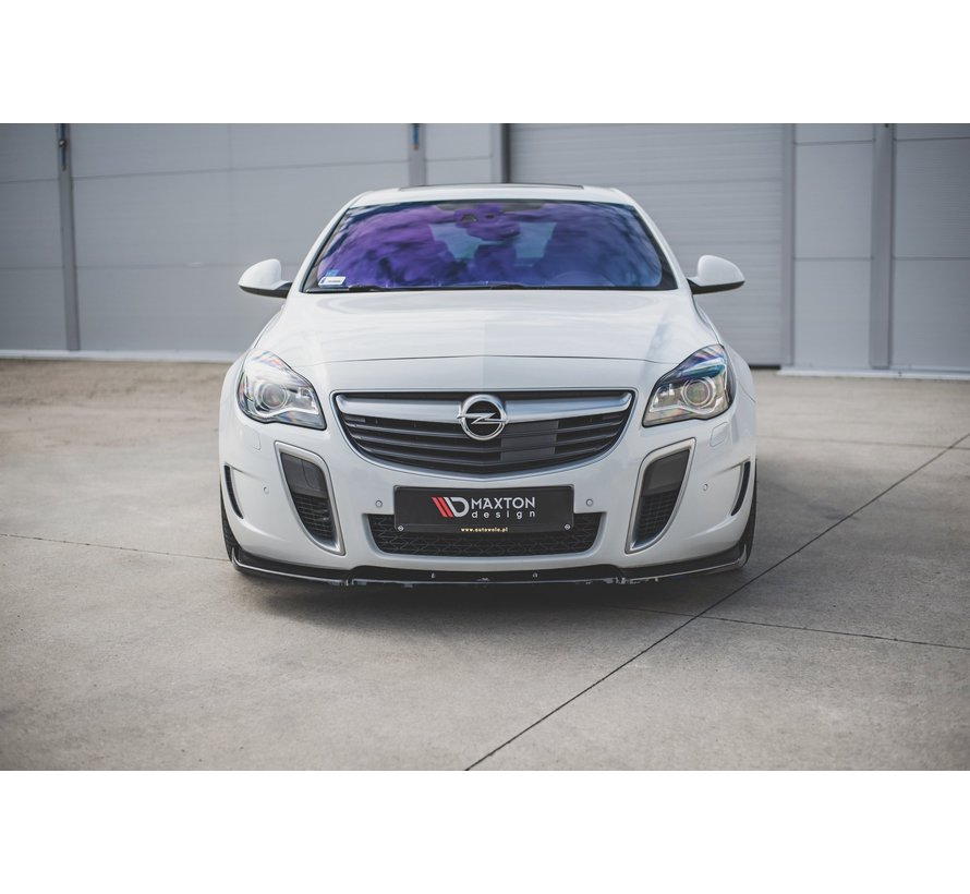 Maxton Design FRONT SPLITTER V.1 Opel Insignia Mk. 1 OPC Facelift
