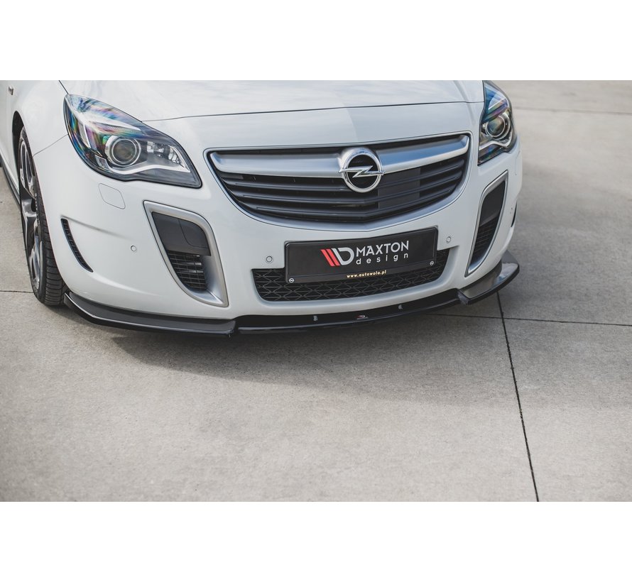 Maxton Design FRONT SPLITTER V.1 Opel Insignia Mk. 1 OPC Facelift