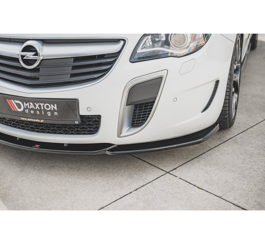 Maxton Design FRONT SPLITTER V.2 Opel Insignia Mk. 1 OPC Facelift