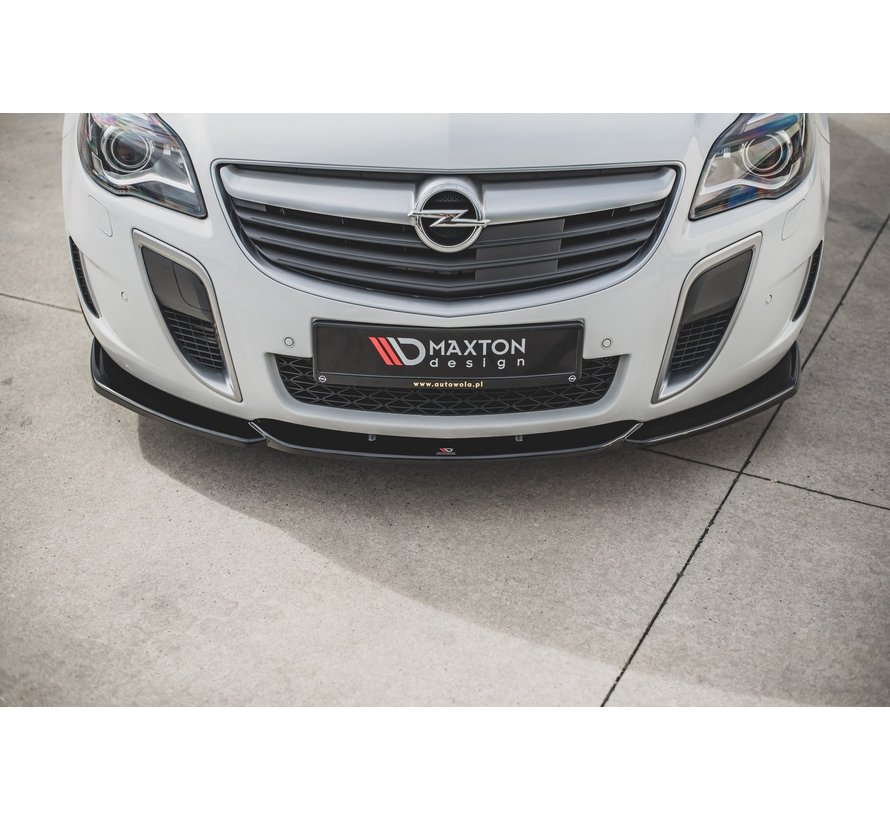 Maxton Design FRONT SPLITTER V.2 Opel Insignia Mk. 1 OPC Facelift