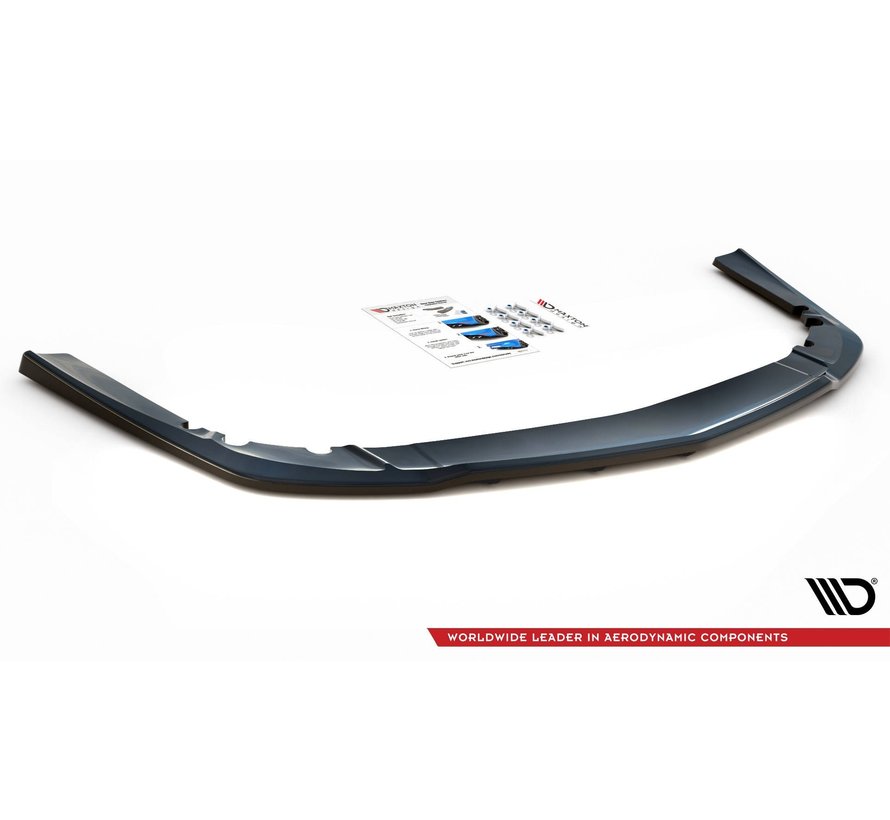 Maxton Design CENTRAL REAR DIFFUSER (with vertical bars) Opel Insignia Mk. 1 OPC Facelift