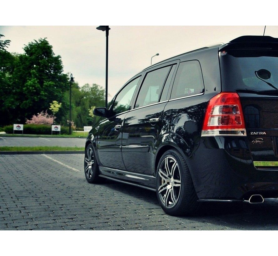 Maxton Design SIDE SKIRTS DIFFUSERS OPEL ZAFIRA B OPC