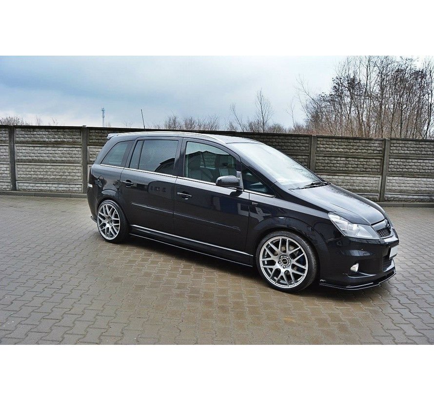 Maxton Design SIDE SKIRTS DIFFUSERS OPEL ZAFIRA B OPC