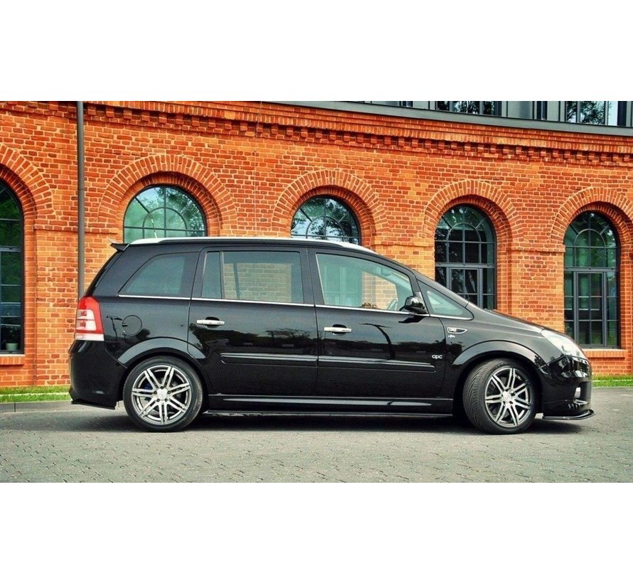 Maxton Design SIDE SKIRTS DIFFUSERS OPEL ZAFIRA B OPC