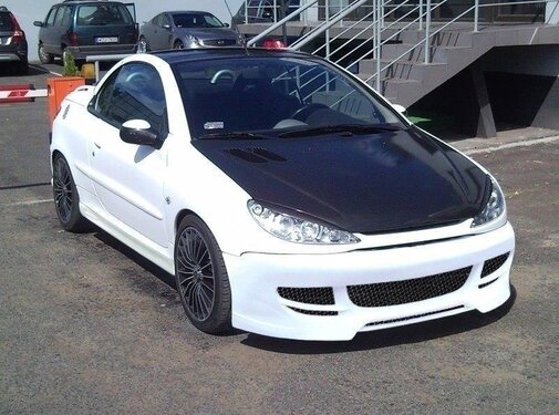 Maxton Design Maxton Design FRONT BUMPER PEUGEOT 206