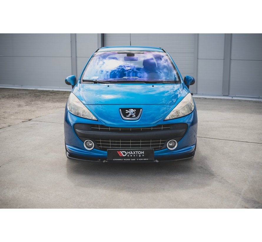 Maxton Design FRONT SPLITTER Peugeot 207 Sport