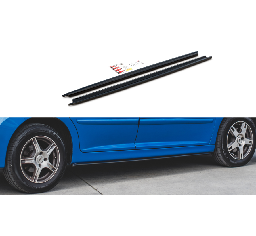 Maxton Design SIDE SKIRTS DIFFUSERS  Peugeot 207 Sport