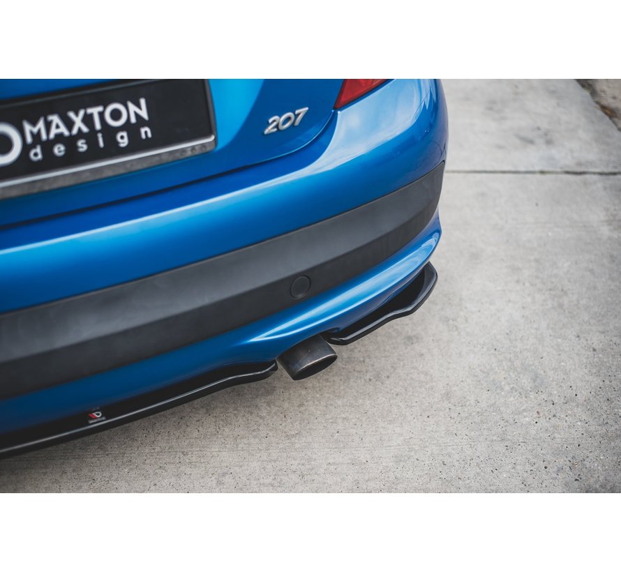 Maxton Design REAR SIDE SPLITTERS Peugeot 207 Sport