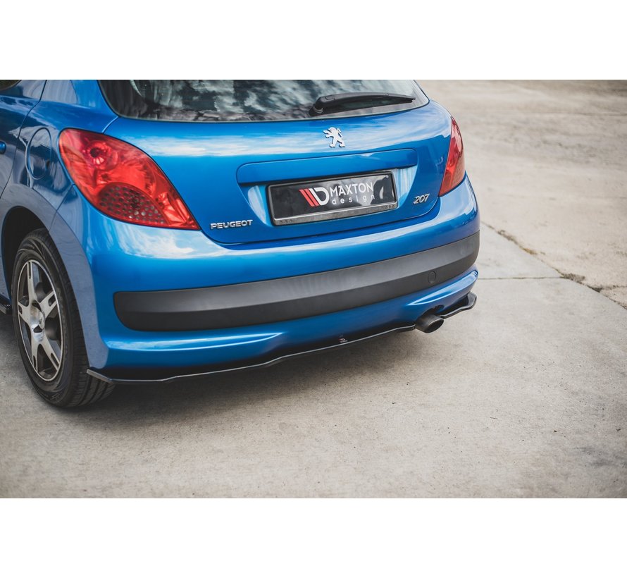 Maxton Design REAR SIDE SPLITTERS Peugeot 207 Sport