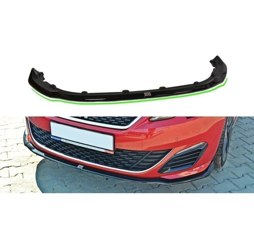 Maxton Design FRONT SPLITTER v.1 PEUGEOT 308 II GTI