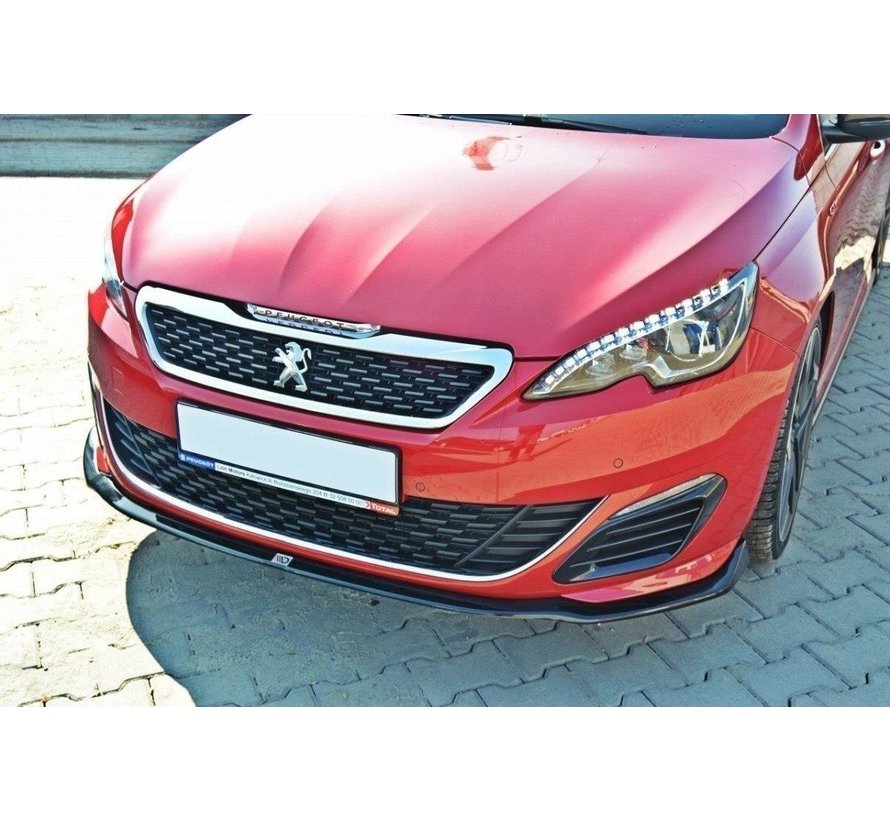 Maxton Design FRONT SPLITTER v.1 PEUGEOT 308 II GTI