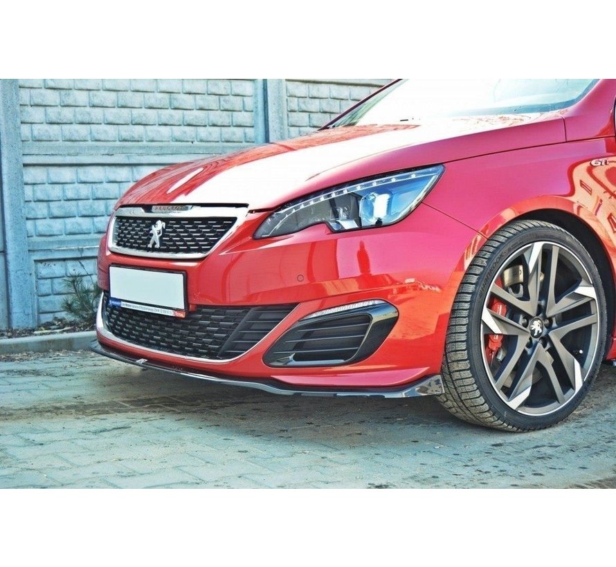 Maxton Design FRONT SPLITTER v.1 PEUGEOT 308 II GTI