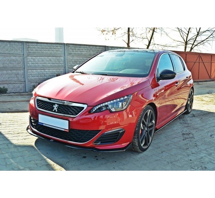 Maxton Design FRONT SPLITTER v.1 PEUGEOT 308 II GTI