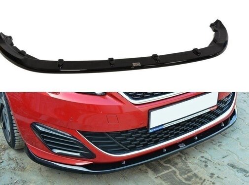 Maxton Design Maxton Design FRONT SPLITTER v.2 PEUGEOT 308 II GTI