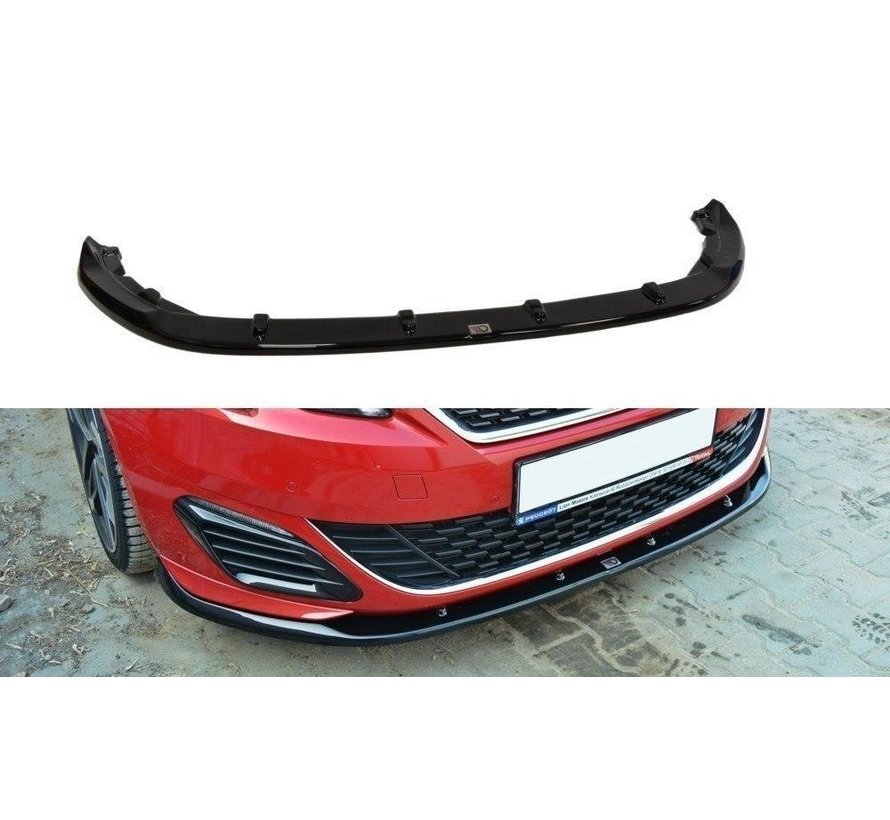 Maxton Design FRONT SPLITTER v.2 PEUGEOT 308 II GTI