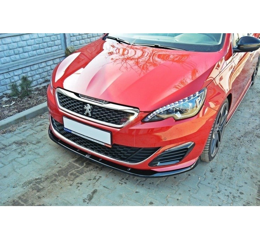 Maxton Design FRONT SPLITTER v.2 PEUGEOT 308 II GTI