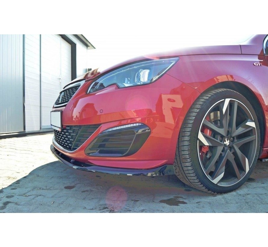 Maxton Design FRONT SPLITTER v.2 PEUGEOT 308 II GTI