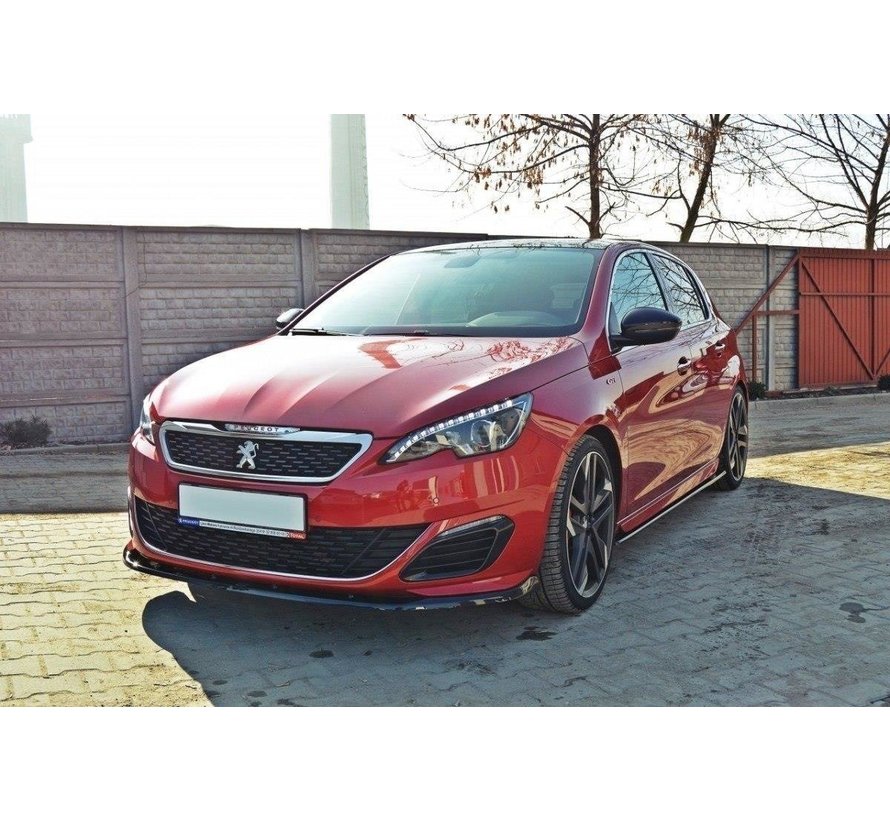 Maxton Design FRONT SPLITTER v.2 PEUGEOT 308 II GTI