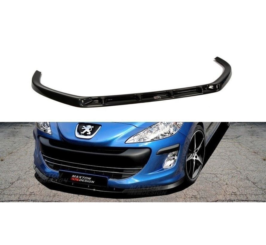 Maxton Design FRONT SPLITTER PEUGEOT 308 PREFACE MODEL