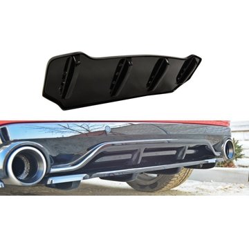 Maxton Design Maxton Design CENTRAL REAR DIFFUSER PEUGEOT 308 II GTI (with vertical bars)