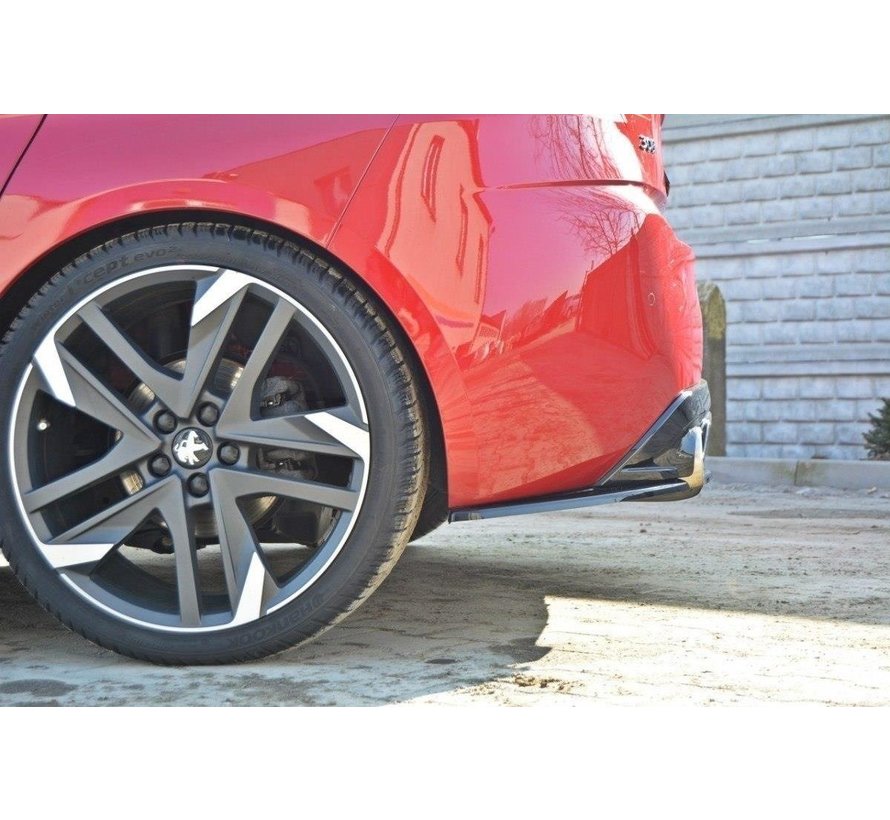 Maxton Design REAR SIDE SPLITTERS PEUGEOT 308 II GTI