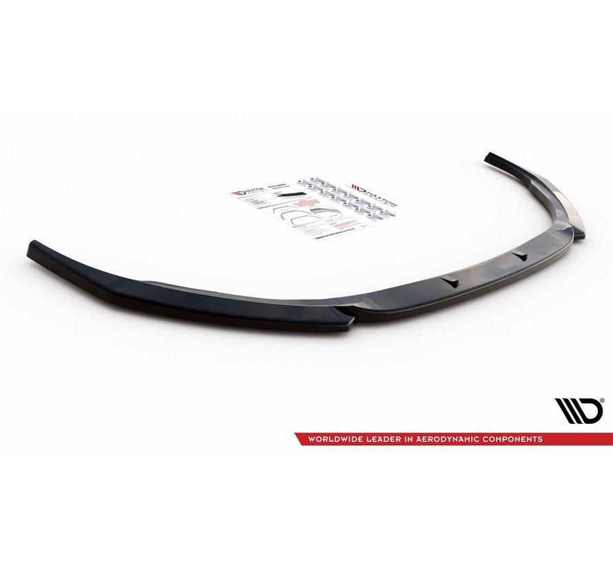 Maxton Design FRONT SPLITTER V.2 Peugeot 308 GT Mk2 Facelift