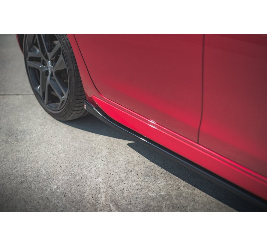 Maxton Design SIDE SKIRTS DIFFUSERS  Peugeot 308 GT Mk2 Facelift