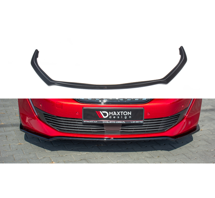 Maxton Design FRONT SPLITTER V.1 Peugeot 508 Mk2