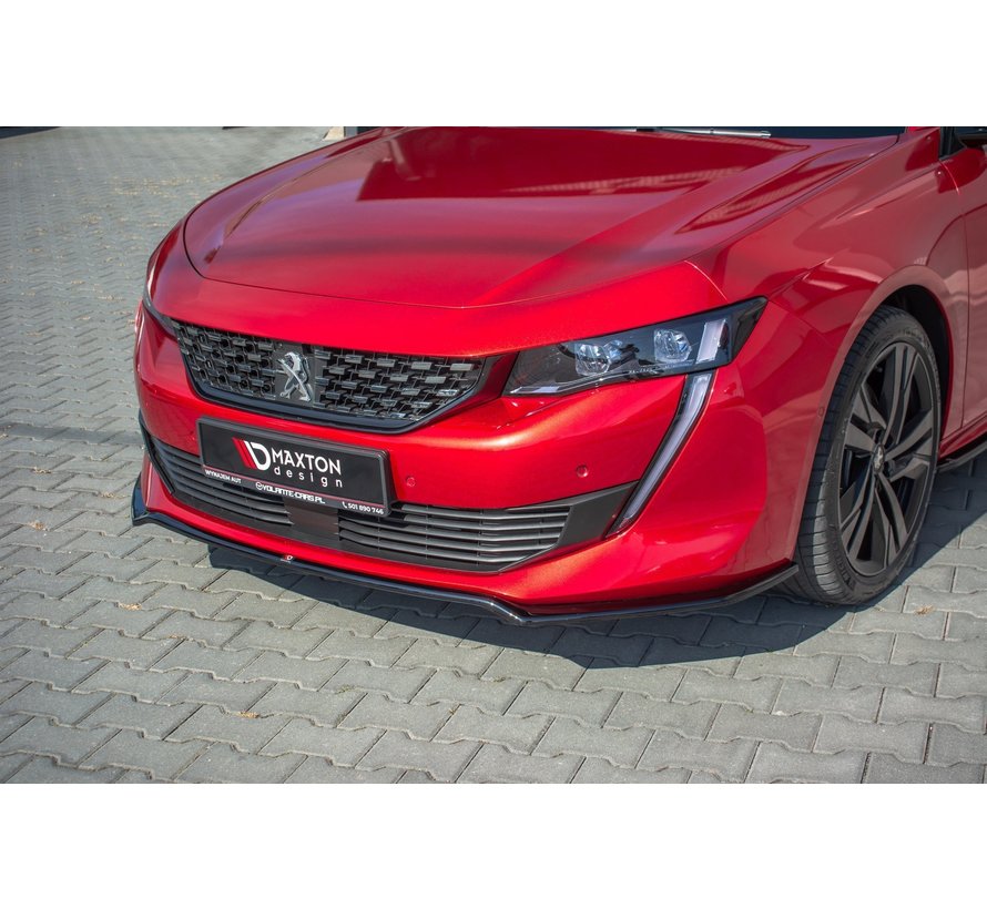 Maxton Design FRONT SPLITTER V.1 Peugeot 508 Mk2