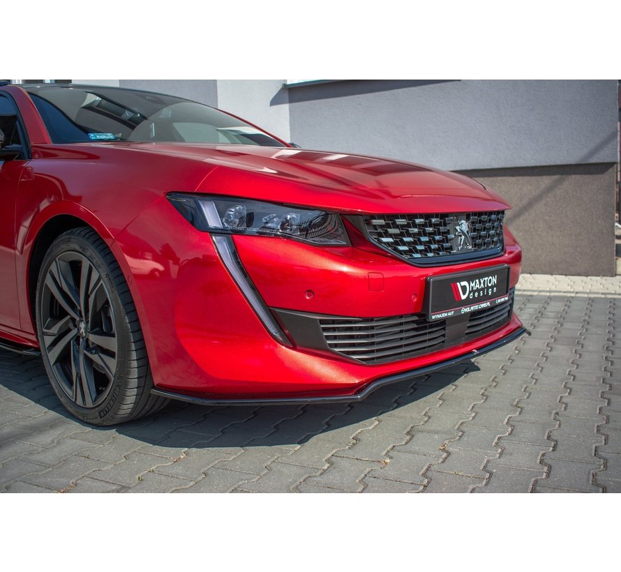 Maxton Design FRONT SPLITTER V.1 Peugeot 508 Mk2