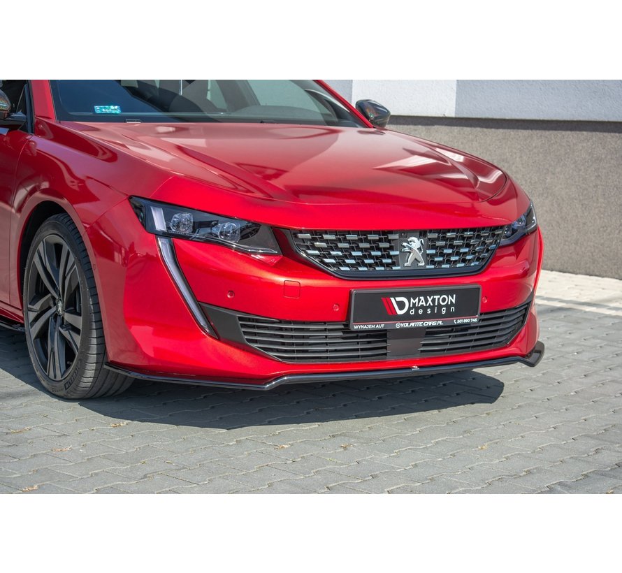 Maxton Design FRONT SPLITTER V.1 Peugeot 508 Mk2