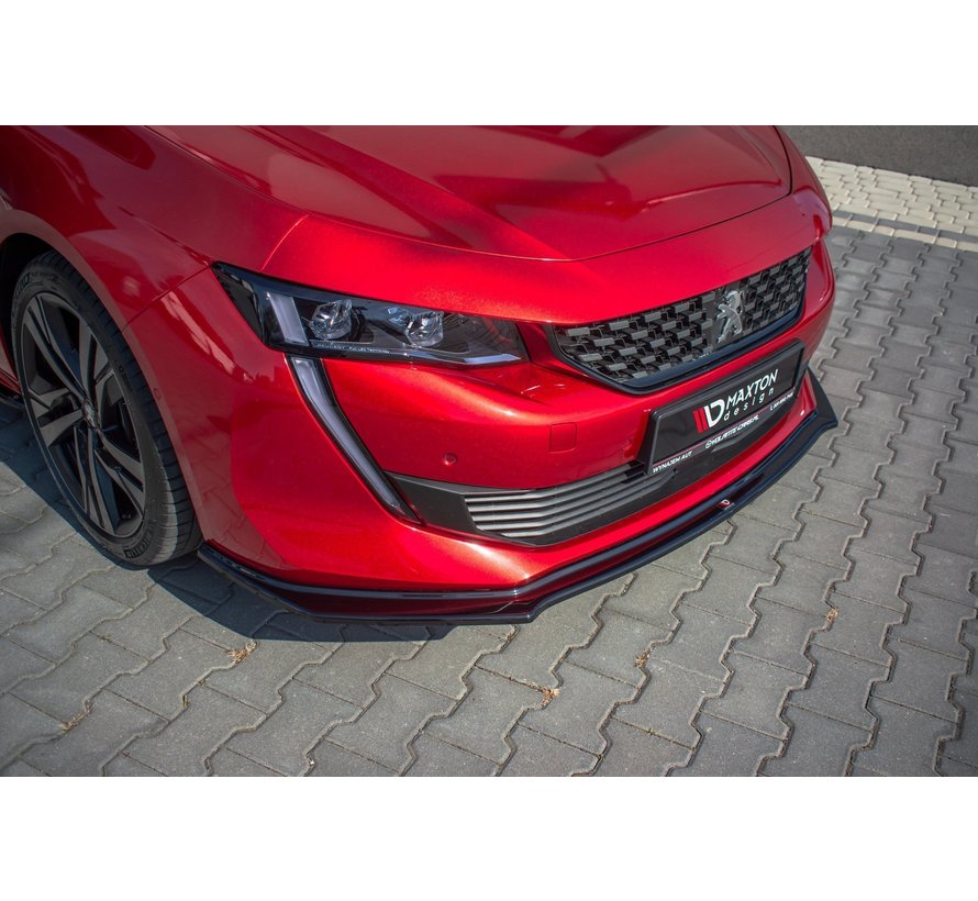 Maxton Design FRONT SPLITTER V.2 Peugeot 508 Mk2