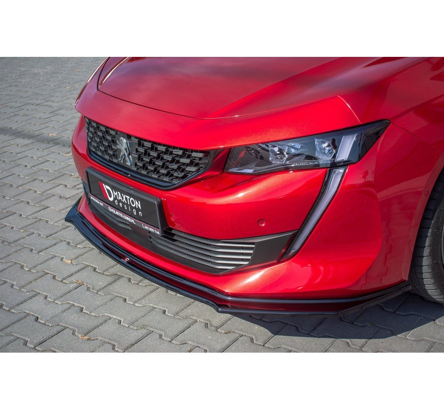 Maxton Design FRONT SPLITTER V.2 Peugeot 508 Mk2