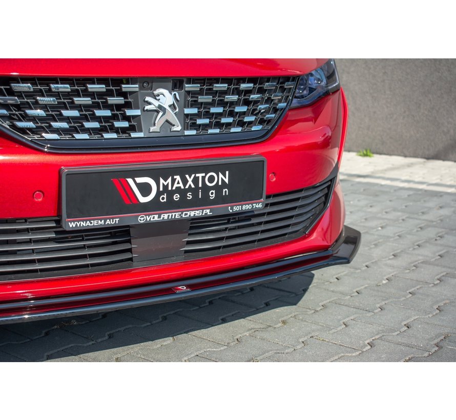 Maxton Design FRONT SPLITTER V.2 Peugeot 508 Mk2