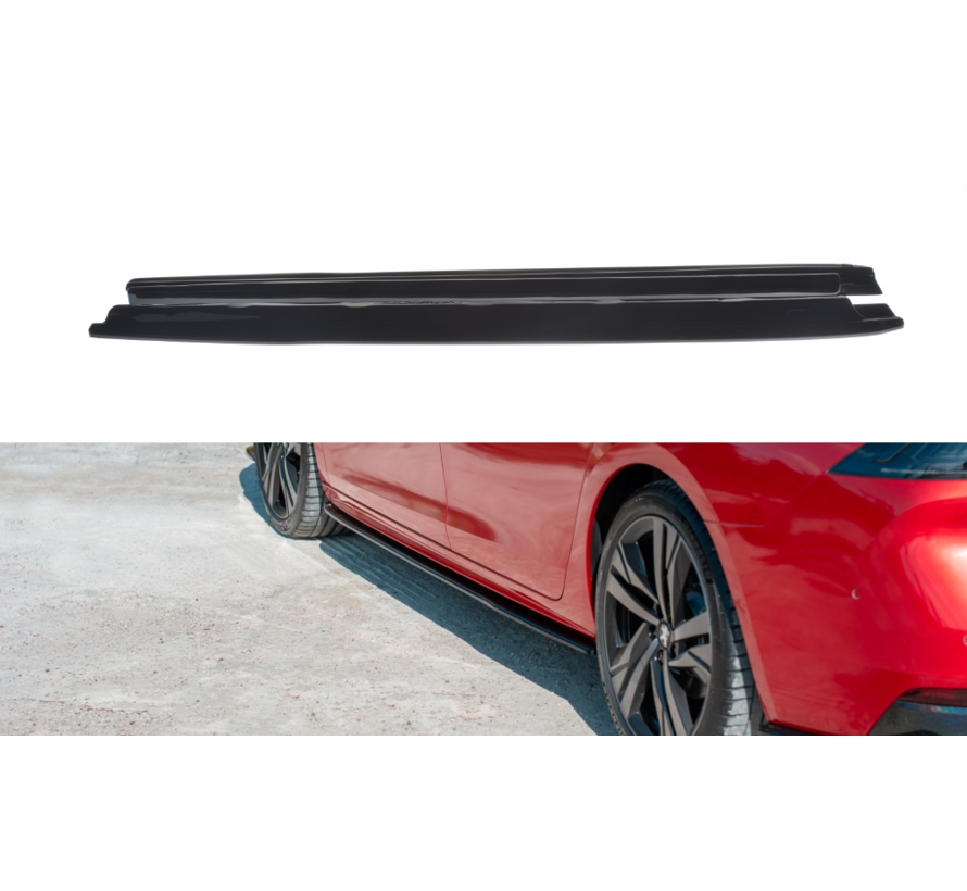 Maxton Design SIDE SKIRTS DIFFUSERS  Peugeot 508 Mk2