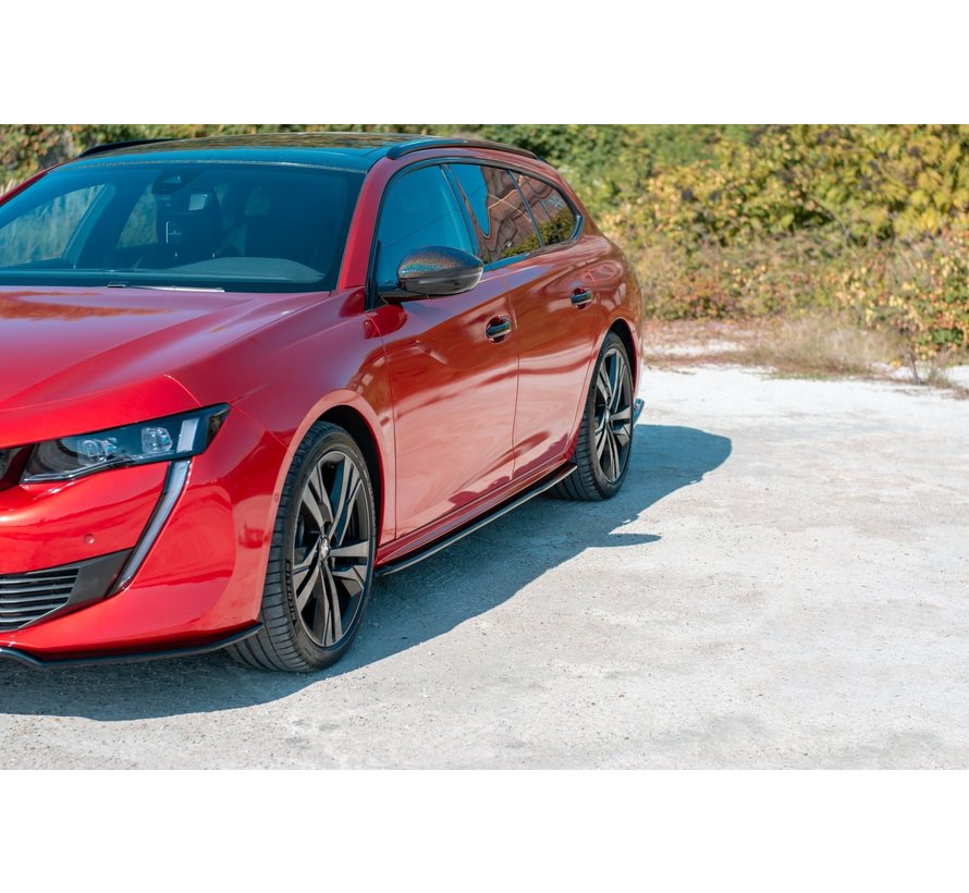 Maxton Design SIDE SKIRTS DIFFUSERS  Peugeot 508 Mk2