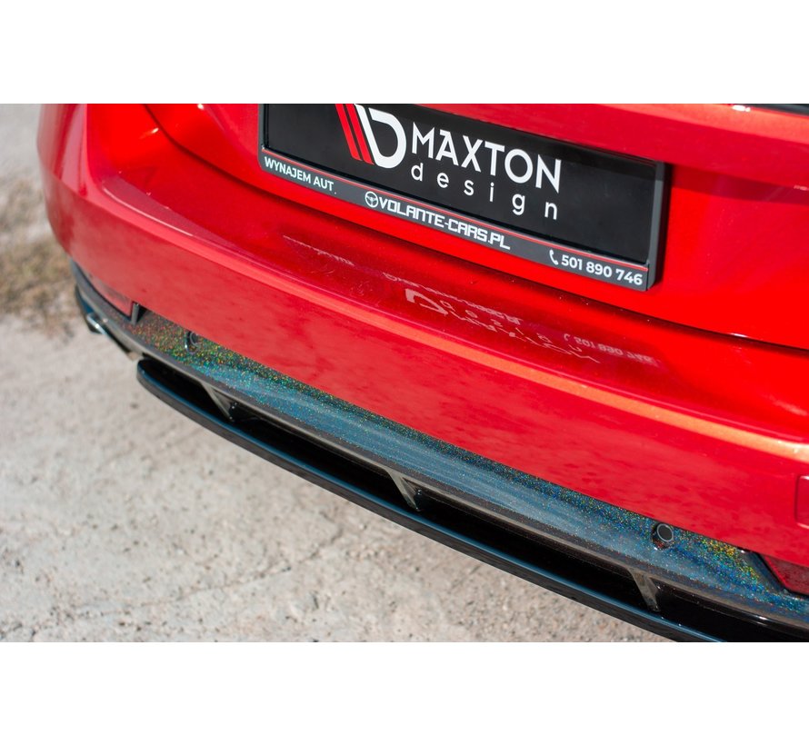 Maxton Design CENTRAL REAR DIFFUSER(without vertical bars) Peugeot 508 SW Mk2