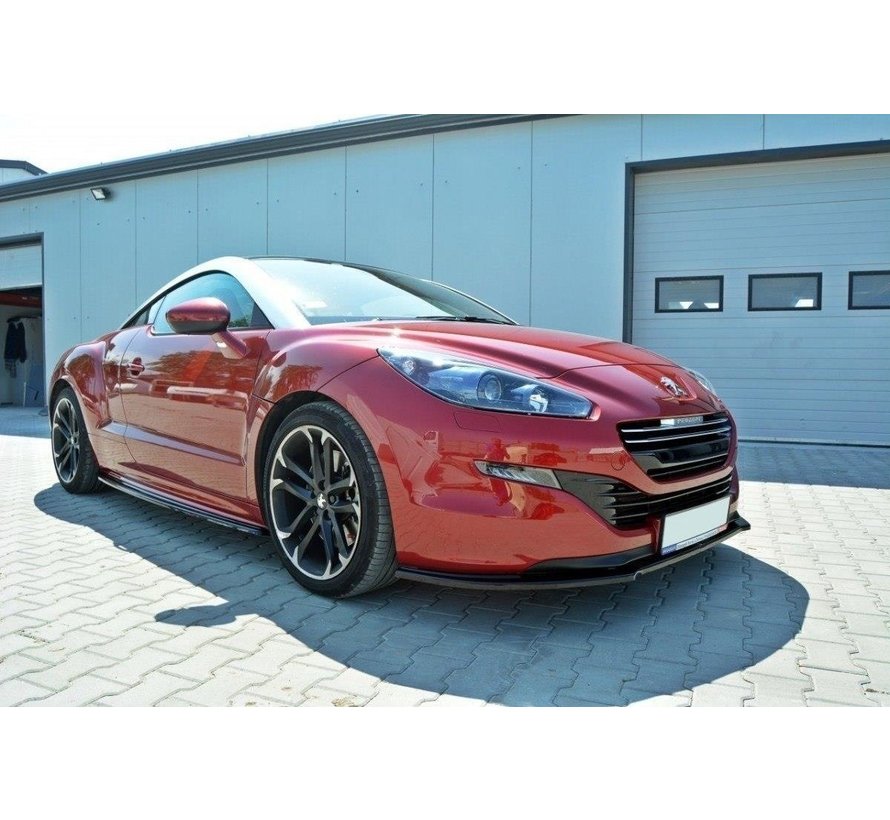 Maxton Design FRONT SPLITTER V.1 PEUGEOT RCZ FACELIFT